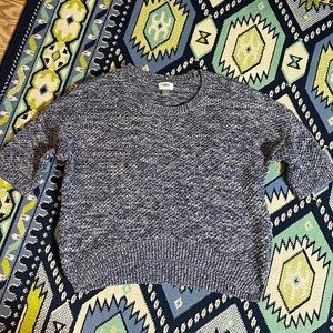 BNWOT Old Navy cropped knit S/S sweater size Med